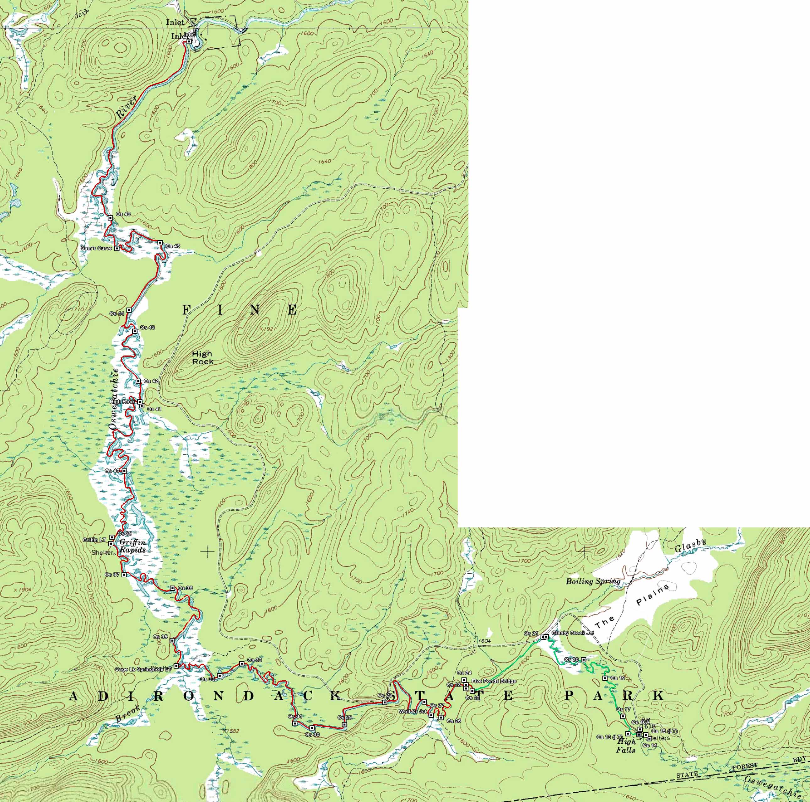 Oswegatchie River Trip with ADK Iroquois Chapter A